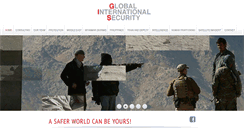 Desktop Screenshot of globalinternationalsecurity.com