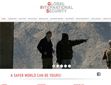 Tablet Screenshot of globalinternationalsecurity.com